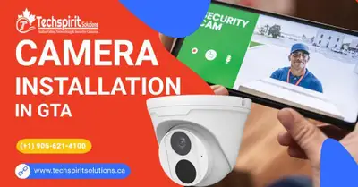 Color Night Vision Security Camera Installation- Best Price in the Ontario