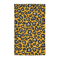 East Urban Home Pittsburgh Football Leopard Print Poly Chenille Rug