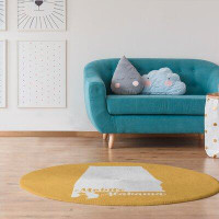 East Urban Home Mobile Alabama Poly Chenille Rug