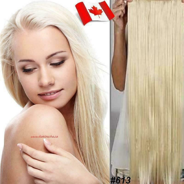 BIG SALE! High quality Synthetic CLIP IN Hair Extension 24''  Clip on hair volumizer in Health & Special Needs - Image 2