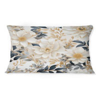 East Urban Home Ethereal Blooms I - Plants Printed Throw Pillow