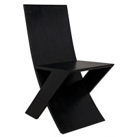 Noir Tech Solid Wood Dining Chair