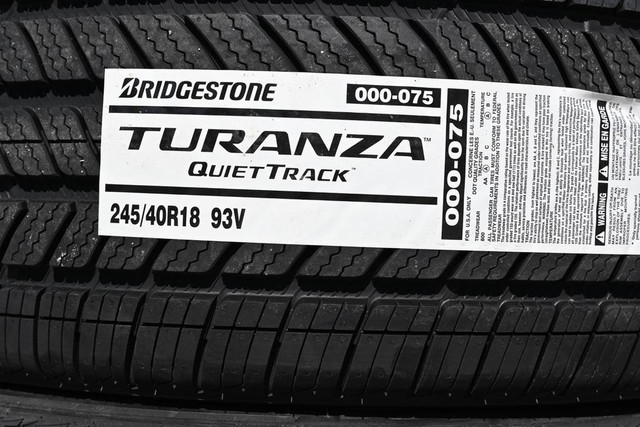 245/40R18 all season Tire Tire Bridgestone TURANZA QUIETTRACK 8884 Tire Audi A4 Benz E350 Subaru WRX tire STI tire sale in Tires & Rims in Toronto (GTA) - Image 2