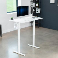Vivo VIVO Electric 44"x 24" Sit Stand Desk, Height Adjustable Workstation (E144B series)