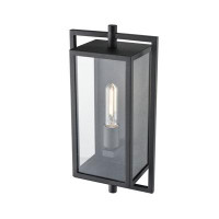 17 Stories Davao 1 Light 15.7" Tall Outdoor Wall Sconce