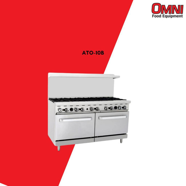 BRAND NEW Commercial Natural Gas Burner Stove Top Range/Cooking Ranges - ON SALE (Open Ad For More Details) in Other Business & Industrial - Image 2