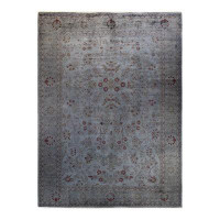 Isabelline Zarious, One-of-a-Kind Hand-Knotted Area Rug - Grey