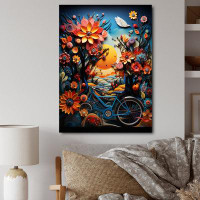 Red Barrel Studio Bicycle Colourful Ride - Bicycle Wall Art Prints
