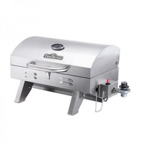 NEW STAINLESS STEEL PORTABLE BBQ BARBECUE PROPANE CAMPING FOR COOKING DELICIOUS MEATS !