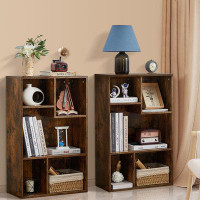 Ebern Designs Dorri 31 Inch Standing Bookcase Set