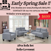 Early Spring Furniture Sale on Sofa Sets, Sofa Beds &amp; Sectionals!! Shop Now!!