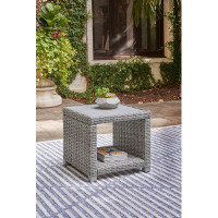 Signature Design by Ashley NAPLES BEACH Square End Table