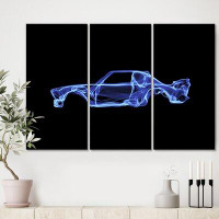 Made in Canada - East Urban Home 'BMW 30 CSL' Painting Multi-Piece Image on Canvas