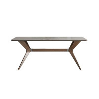 Corrigan Studio Modern Simple Household Ash Wood Rectangular Dining Table
