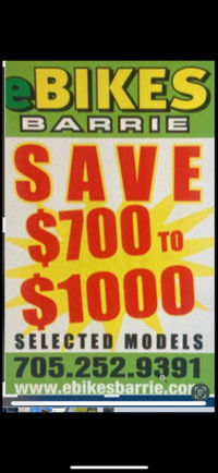$700-$1000 OFF 705-252-9391  CALL NOW- BARRIE. LARGEST AND OVER 18 YEARS IN BUISNESS!