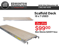 Save money on Scaffold Decks - Planks