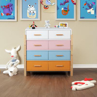 Hokku Designs Dritana The Colourful Free Combination Cabinet Dresser Cabinet Bar Cabinet, Storge Cabinet, Lockers,solid