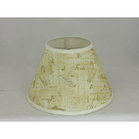 Ophelia & Co. 8.5" H x 12" W Music Cotton Empire Lamp Shade (Spider) in Cream