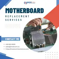 Computer Repair Services - Motherboard Replacement for Mac, PC, LAPTOPS
