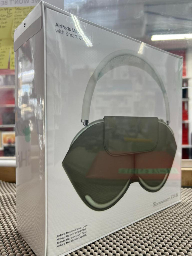 APPLE AIRPODS MAX - GREEN - BRAND NEW SEALED ONLY 1 IN STOCK @MAAS_WIRELESS in Headphones in Toronto (GTA) - Image 3