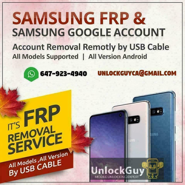 SAMSUNG GALAXY Z FLIP *NO SERVICE* *UNREGISTERED SIM* *NETWORK FIX* | GOOGLE ACCOUNT REMOVE | NETWORK UNLOCK in Cell Phone Services in Mississauga / Peel Region - Image 4