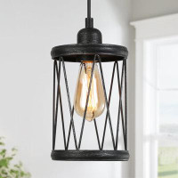 17 Stories Ramtin 1 - Light Single Cylinder Pendant with No Secondary Or Accent Material Accents