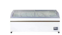 XS700YX Curved Glass Top Display Ice Cream Freezer - RENT TO OWN $31 per week