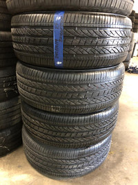 245 45 19 2 Dunlop RF Used A/S Tires With 75% Tread Left