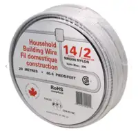 20m 14 Gauge 2 Conductor Household Electrical Building Wire