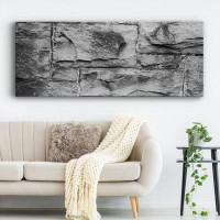 Loon Peak Found Textures VI - Wrapped Canvas Panoramic Print