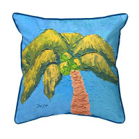 East Urban Home Drake''s Palm Tree Indoor/Outdoor Pillow