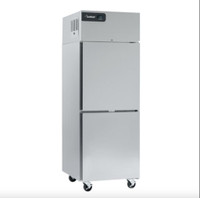 Delfield GBSF1P-SH Coolscapes 27 Top-Mount One Section Half Door Stainless Steel Reach-In Freezer - 21 cu. ft.