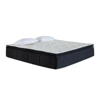 Abbyson Home Abbyson 14" Pillow Top Mattress With Charcoal And Copper Infused Memory Foam -Cal King