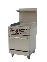Brand New 24 THERMOSTATIC Griddle With Stove Top Oven