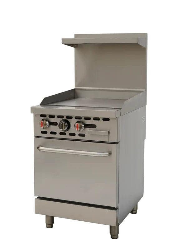 Brand New 24 THERMOSTATIC Griddle With Stove Top Oven in Other Business & Industrial