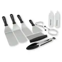Permasteel Permasteel 10-Pc Griddle Tools Accessories Kit for Flat Top Grills & Griddles