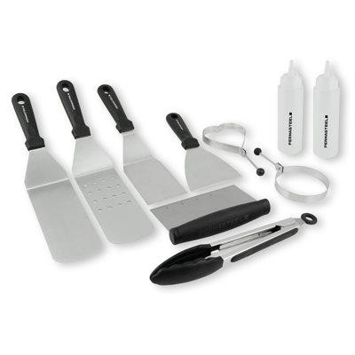 Permasteel Permasteel 10-Pc Griddle Tools Accessories Kit for Flat Top Grills & Griddles in Other