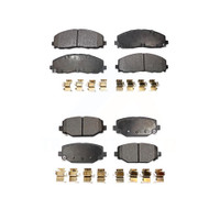 Front and Rear Brake Pads Kit by TEC KTC-100256