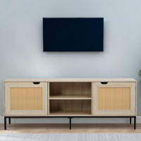 Ivy Bronx Rattan Tv Stand For 65 Inch Tv