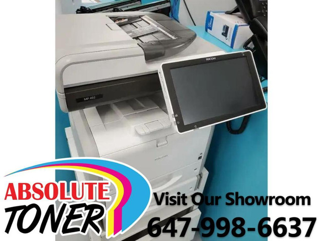 REPOSSESSED Ricoh MP C300 C300SR Color Copier Photocopier Printer Scanner with Stapler - BUY LEASE RENT in Other Business & Industrial in Toronto (GTA) - Image 2