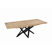 Michel Ferrand Carbone Expendable Table W/ Wooden Top