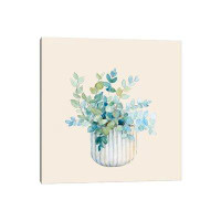 East Urban Home Decorative Potted Plant IV - Wrapped Canvas Print