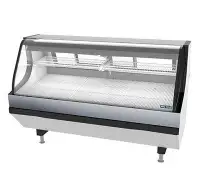 Pro Kold Curved Glass 79 Refrigerated Fresh Meat Display Case