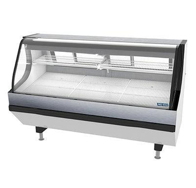 Pro Kold Curved Glass 79 Refrigerated Fresh Meat Display Case in Other Business & Industrial