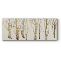 Red Barrel Studio Bare Trees II - Wrapped Canvas Print