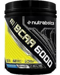 NUTRABOLICS M | BCAA 6000 Micronized Branched Chain Amino Acids (90 Servings, 720 grams)
