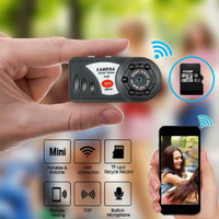 Mini IP Cam WiFi Camera Wearable Portable Micro Camera Motion Sensor Q7Cam