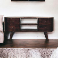 George Oliver Kledi Solid Wood TV Stand for TVs up to 43"