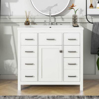 Ebern Designs 36" Bathroom Vanity with Sink