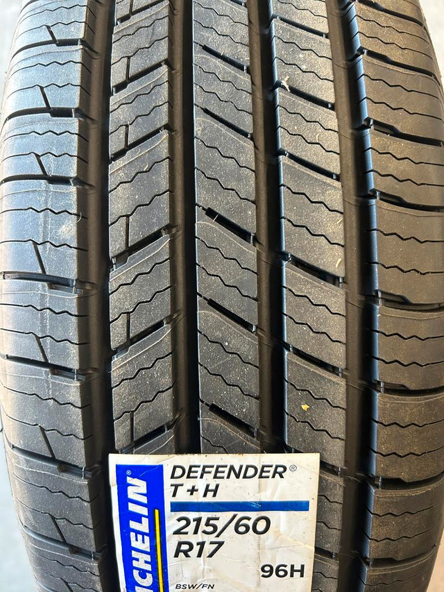 4 Brand New Michelin Defender T+H  215/60R17 All Season tires $70 REBATE!!! *** WallToWallTires.com *** in Tires & Rims in Ottawa / Gatineau Area - Image 3